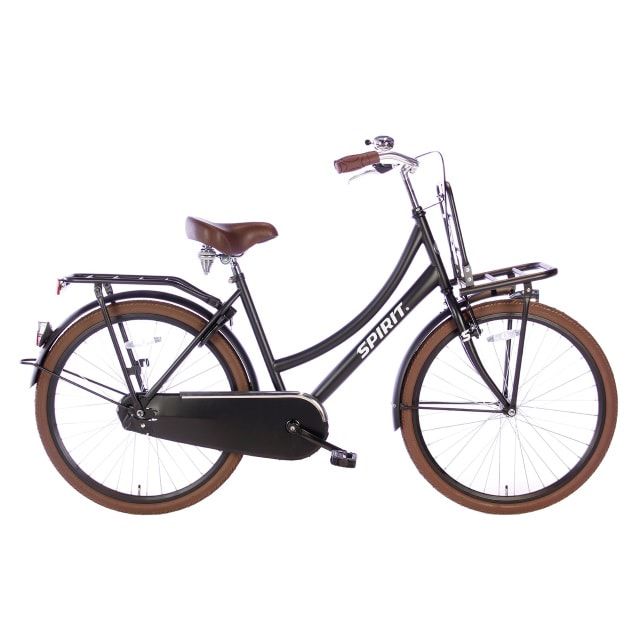 Spirit Cargo Meisjes 26 inch Mat Zwart